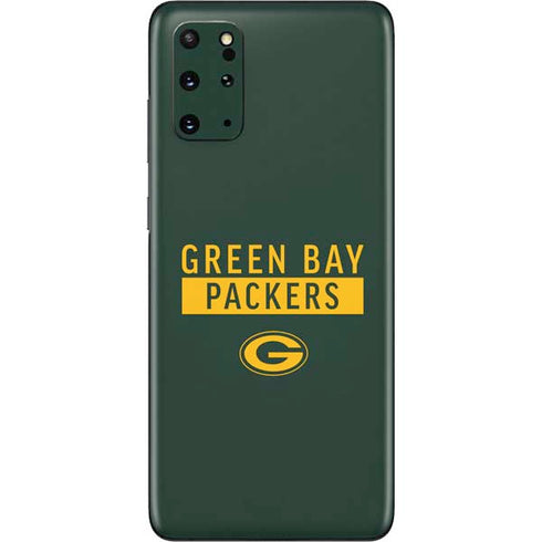 NFL Green Bay Packers Green Performance Series Galaxy S20 Plus Skin